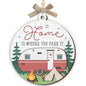 Camping Ornaments 2025, Camper Gifts for Women Men, Home is Where You Park It Wooden Ornaments for Christmas Decorations, Travel Gifts for Friends, Family, Exchange Ideas