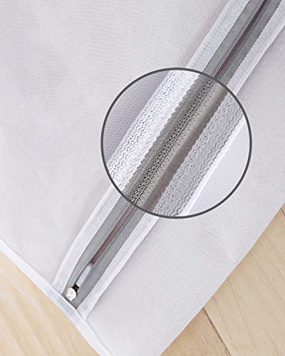 Laundry Bags Mesh Wash Bags(4Pcs,16 x 20 Inches),delicate laundry bag for College,Dorm,Storage - size: Large (4 Count)