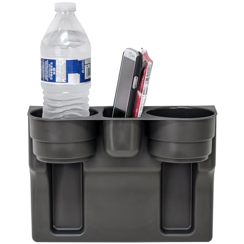 Custom Accessories Black Seat Wedge Cup Holder - style: Seat Wedge