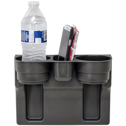 Custom Accessories Black Seat Wedge Cup Holder - style: Seat Wedge