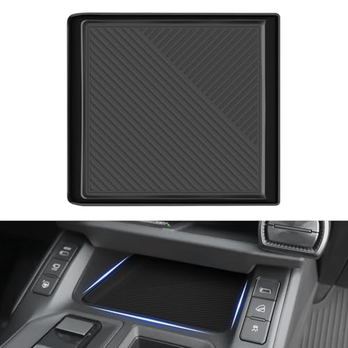 Silicone Liner Mat Compatible with for Toyota RAV4 2026 Anti-Slip Anti-Scratch Center Console Liner Pad Noise Reduction Center Console Liner Pad RAV4 Interior Accessories - size: RAV4-Center Cover-26