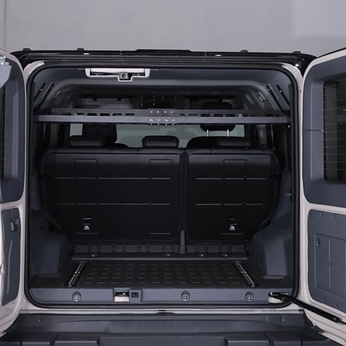Top Roof Rack Cargo Hard Top Molle Panel Compatible with Ineos Grenadier 2020-2026，Aluminum Alloy Overhead Molle Panel Luggage Storage Carrier Metal Shelf Accessories
