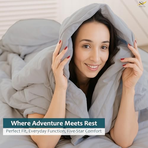 Shreem Linen Luxury 4 Piece Microfiber RV Sheet Set, Deep Pocket Fits Up to 10 inch, Soft, Wrinkle-Resistant, Camper, Travel Trailer Bedding, 3/4 Full Bunk 48x75, Light Grey - color: Light Grey, size: 3/4 Full Bunk - 48x75