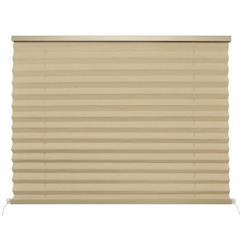 NOVINO RV Blinds for Camper Window,RV Window Shades Camper Blinds for Travel Trailer,Pleated Shade for Motorhome Motor Coach-26 W x 18" L - color: Cappuccino, size: 26"W x 18"H