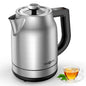 1.7L Electric Glass Kettle with Variable Temperature Control, 1500W Fast Heating Water Boiler, 13 Temperature Presets, Keep Warm Function, Auto Shut-Off Safety Protection, LED Touch Panel, 120V