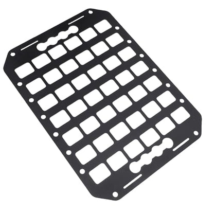 Truck Bed Panel Aluminum Cargo Storage Organizer, 14x10 Inch Tool Rack for Sedans SUVs Pickup Van - Durable Lightweight Design, Efficient Space Utilization, Versatile Hanging