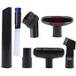 Alrens 1 1/4" Shop Vacuum Attachments Brushes Kit 1-1/4 inch 1-3/8 inch Vacuum Cleaner Accessories, Set of 7 - size: vacuum brush kit 7 pack