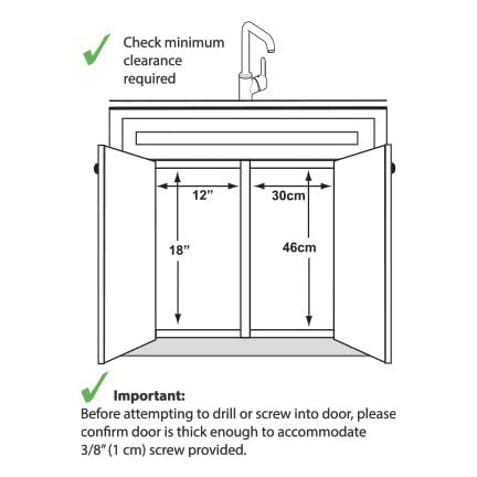82153-3 Gallon Trash Rack System