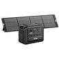 OUPES 2000W Solar Generator Kit Mega 1 Lite with 240W Solar Panel, 1024Wh LiFePO4 Power Station, 46 Min Wall Fast Charge, 140W PD, High-Efficiency Solar Power System for RV, Van Life, Overlanding - style: MG1 Lite+240W Panel