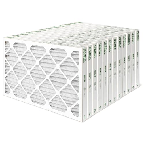 Mann+Hummel 12x24x2 MERV 8 Pleated HVAC AC Furnace Air Filters. Case of 12. (Exact Size: 11.38 x 23.38 x 1.75 Inches) - style: 12 x 24 x 2