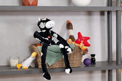 OtterPets Dog Toy Basket, Bone Shaped Dog Toy Bin, Handmade Pet Organizer And Storage, Toy Box for Cats, (17x13 Seagrass) - size: Medium (17x13")