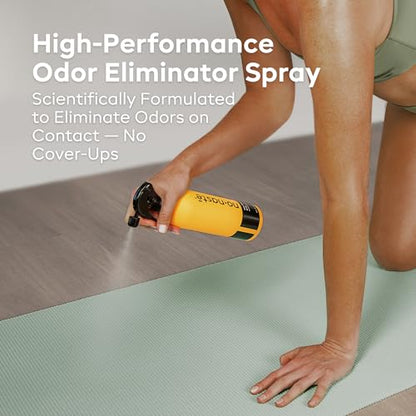 Nonaste Odor Eliminating Spray for Shoes, Gym Bags, Sports Gear & Yoga (16 Oz, Pack of 2) | Long-Lasting Fabric Refresher with Enzymes | Shoe Deodorizer & Gym Bag Deodorizer, Fabric-Safe - size: 16 Ounce (Pack of 2)
