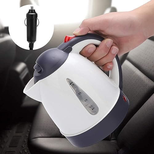 Portable Electric Travel Kettle, 12V Car Water Heater, 1000ml Capacity, car kettle,12v water heater