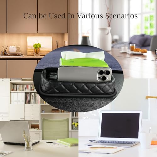 Car Dashboard Storage Box Loose Items Organizer - Suitable For Car, Office, Living Room, Dining Room And Other Scenarios (black b) - color: black b