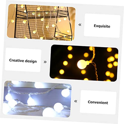 Outdoor Led String Light Tent Lamp Brightness Warm Bulbs for Camping Parties and Outdoor Decoration