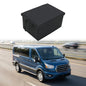 Center Aisle Storage Box Compatible with 2017-2026 Ford Transit First Row Foldable Aisle-Mount Storage Box Replaces the Console Organizer for 2025 Transit Accessories
