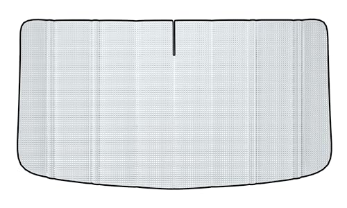 Windshield Cover for Ram Promaster, 2014-current, 5-Layer Aluminum Oxford Insulated Blackout Front Window Sunshade, Reflective Waterproof,SilverShield - color: Sliver, size: Windshield
