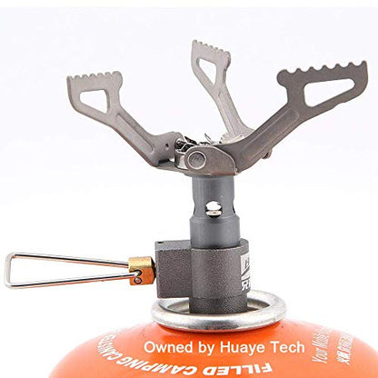 BRS Outdoor BRS-3000T Ultra-Light Titanium Alloy Miniature Portable Picnic Camping Gas Cooking Stove Portable Ultralight Burner 25gram