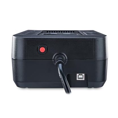 CyberPower EC550G Ecologic UPS Battery Backup and Surge Protector, 550VA/330W, 8 Outlets, ECO Mode, Compact, UL Certified - style: 550VA