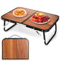 Folding Camping Table, Portable, Carry Handle | Mini Beach Table, Ultralight Compact Picnic Dining Low Table for Grill, Indoor Outdoor, Garden, Patio, BBQ, Party