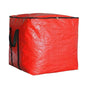 Extra Large Cube Moving Bags (Red, 25"x25"x25") | Heavy Duty, Water-Resistant, Foldable, For Clothes, Bedding, Blankets & Pillows, Reusable Alternative to Moving Boxes - color: Red, size: 25"x25"x25"