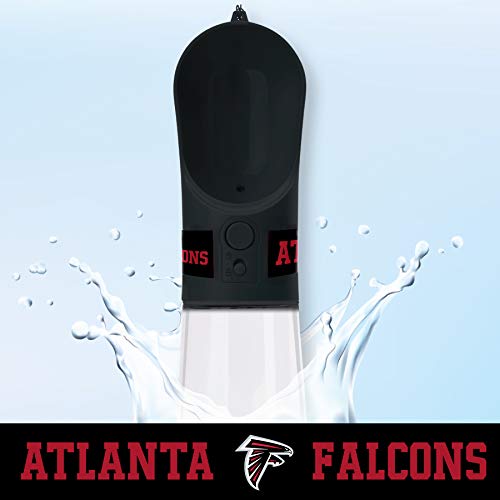 Dog Water Bottle. NFL Atlanta Falcons PET Water Bottle. Best Cat Water Bottle. Water Fountain Dispenser for Dogs & Cats. - color: Atlanta Falcons