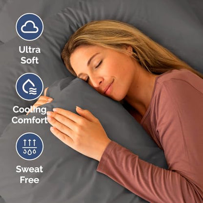 Cot Sheet Set 30” x 75” – 4 Piece Cot Size Narrow Twin Mattress Sheets – Ideal for Camper Bunk, RVs, Bunks, Day Care & Camping - Fits 6” to 10” Mattress, Ultra-Soft, Breathable & Cooling - Dark Grey - color: 07 - Dark Grey, size: Cot Sheets (30x75)