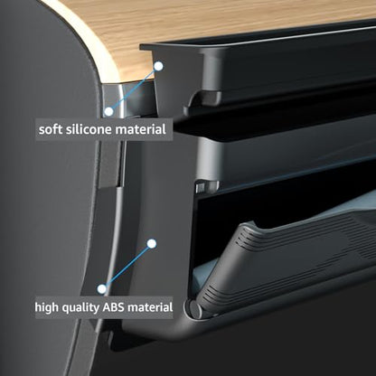 Topfit Dashboard Organizer for Tesla Model Y Model 3 Multifunctional Storage Box Sunglasses Phone Holder Glove Box Organized Accessories for Tesla Model Y/3 2017-2024. - style: 2017-2024