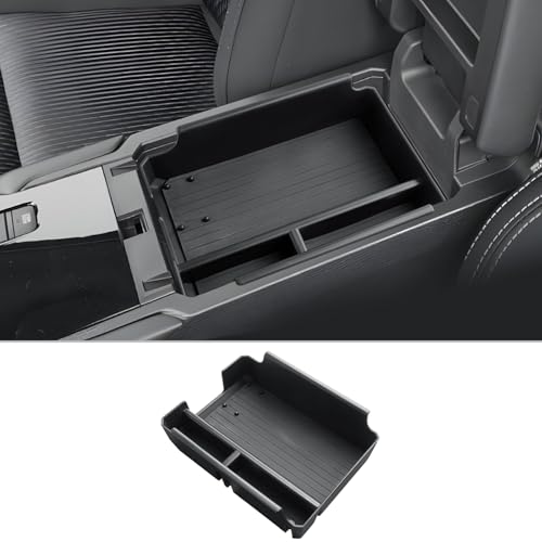 CDEFG for 2025 2026 Mitsubishi Outlander Center Console Organizer for 2025 2026 Mitsubishi Outlander Accessories Middle Console Organizer Armrest Storage Box (for Gas Version Only) - color: for 2025 Outlander Armrest