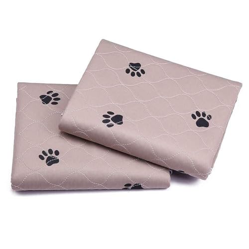 Washable Dog Pee Pads 36X54,Puppy Pads,Reusable Pet Training Pads,Waterproof Pet Pads for Dog Bed Mat,Super Absorbing Whelping Pads - size: 36x54 Inch (Pack of 2)