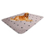 SincoPet Washable Dog Pee Pads with Puppy Grooming Gloves,Puppy Pads,Reusable Pet Training Pads,Large ,Waterproof Pet Pads for Dog Bed Mat,Super Absorbing Whelping Pads,48x48 Inch (Pack of 2) - size: 48x48 Inch (Pack of 2)