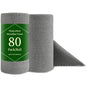 80 Pack Microfiber Cleaning Cloth Roll Reusable Paper Towels 12"x12" Tear Away Cloth, Microfiber Towels for Cars, Wash Cloths, Lint Free Dark Grey Rags for House, Kitchen,Window,Cleaning Supplies - color: Dark Grey