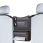 Car Back Seat Organizer with Double-Sided Storage & Tissue Holder - Universal Fit for Sedans, SUVs & Trucks - Durable Car Storage Pocket for Phones, Water Bottles & Essentials