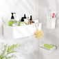 LUXEAR Suction Shower Caddy - 3 Pack NO-Drilling Organizer - 1S Installation Removable Powerful Waterproof Baskets for Bathroom & Kitchen - size: 3 pack