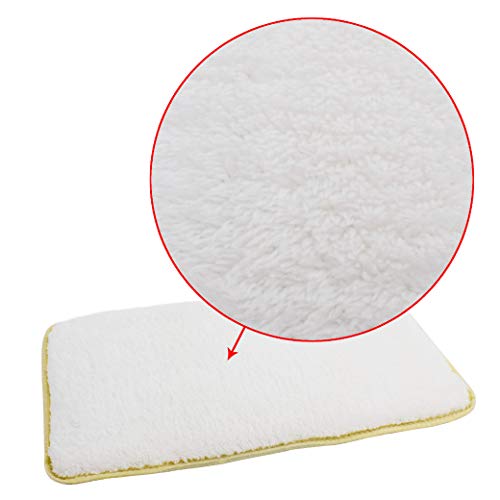 Duke & Dixie Kennel Pads Linner Pack of 2 Soft Replacement Mats Inserts for Pet Travel Carriers & Crate Pet Beds Highly Absorbent Liners for Sleeping & Traveling Washable Mat 2 Pack