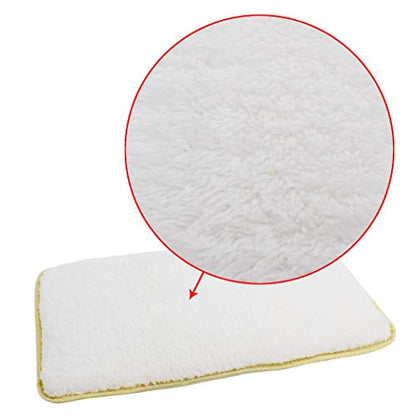 Duke & Dixie Kennel Pads Linner Pack of 2 Soft Replacement Mats Inserts for Pet Travel Carriers & Crate Pet Beds Highly Absorbent Liners for Sleeping & Traveling Washable Mat 2 Pack
