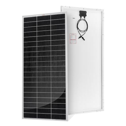 RICH SOLAR 200 Watt 24 Volt 9BB Cell Monocrystalline Solar Panel High Efficiency Solar Module for RV Trailer Camper Marine Off Grid - size: 200W 24V
