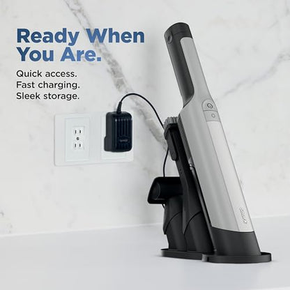 Shark WANDVAC Power PET Cordless Hand Vac, Ultra-Lightweight & Portable with Powerful Suction & Boost Mode, NEW FurFins Tool & Duster Crevice Tool, Designed for Car & Pet Homes, White, WV410WH - style: Wandvac - White