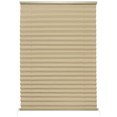 NOVINO RV Shades for Camper Window,RV Blinds Camper Blinds for Travel Trailers,Motorhome Pleated Window Shades-26 W x 38" L - color: Cappuccino, size: 26"W x 38"H