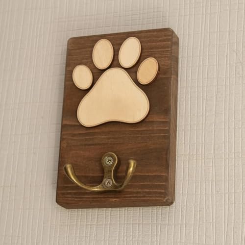 AICHENG Personalized Dog Leash Holder for Wall