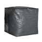 Extra Large Cube Moving Bags (Black, 25"x25"x25") | Heavy Duty, Water-Resistant, Foldable, For Clothes, Bedding, Blankets & Pillows, Reusable Alternative to Moving Boxes - color: Black, size: 25"x25"x25"