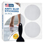 Anti Slip Shower Stickers 24 PCS, Invisible Non-Slip Shower Strips for Adults, Premium Adhesive Bath Tub Stickers (Clear) - color: Clear, size: Round