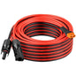 10AWG 35FT Solar to XT60i Extension Cable 3 6 10 35 50 75 100FT Heavy Duty Adapter Cable Connector XT60i Wire for Portable Power Station, Solar Panel, RV, Battery, Renewable Energy Applications - size: 35FT