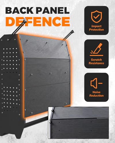 MELIPRON Cargo Van Shelves Fit for Ford Transit Connect, Ram ProMaster City, Nissan NV200, Chevy City Express, Heavy-Duty Steel Work Van Shelving Organizer and Storage, 42" W x 43" H x 13" D - size: 42" W x 43" H x 13" D