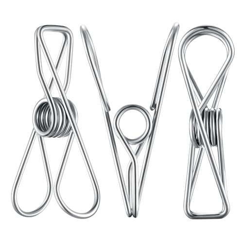 Clothespins 20PCS - Picture & Food Clips, Hanging Clothes & Photo Clips (Small Size) - size: 20pcs small size Clothes Pins