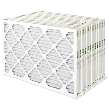 Mann+Hummel 16x25x1 MERV 8 Pleated HVAC AC Furnace Air Filters. Case of 12. (Exact Size: 15.5 x 24.5 x 0.75 Inches) - style: 16 x 25 x 1