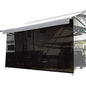 Shadeidea RV Sun Shade Screen for RV Awning - 9' X 17' 5'' (fit for 18' Awning) Black Mesh Sunshade Motorhome Camping Trailer UV Sunblocker Canopy Sunscreen - 3 Year Warranty - size: 9' 0'' x 17' 5'' -Actual Measurement