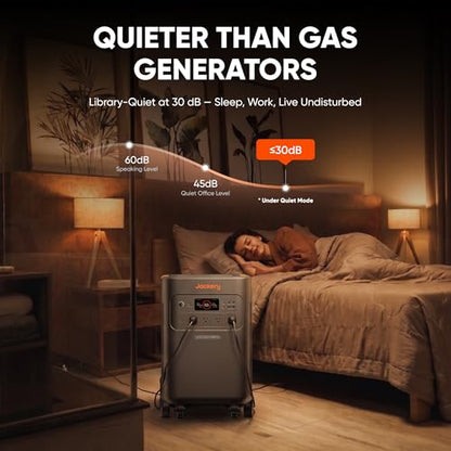 Jackery Solar Generator 5000 Plus Portable Power Station with Extra Battery and 500W, 10kWh LFP Battery, 7200W AC Output Solar Generator for Home Use, Emergency Backup - style: Explorer 5000 Plus+EB+500X