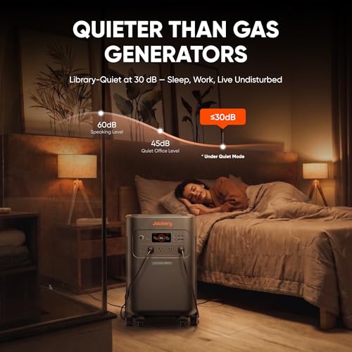 Jackery Solar Generator 5000 Plus with 2x 200W Solar Panels, 5040Wh LiFePO4 Portable Power Station, 10-Year Lifespan, 7200W AC Output, Whole Home Backup for Emergency - style: Explorer 5000 Plus+200Wx2