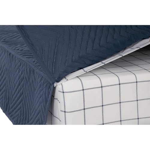 Lippert Components 2022107825 Thomas Payne Microfiber 3-in-1 Tucked in Bedcover Set - Queen